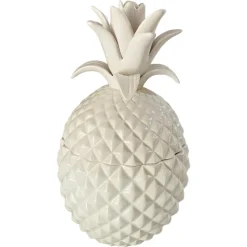 Sale Pamono 20th Century Portuguese Glazed Ceramic Pineapple Ice Bucket with Lid