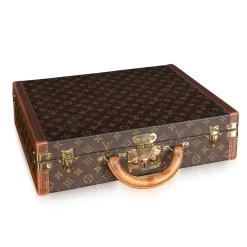 Clearance Pamono 20th Century Presidential Briefcase in Monogram Canvas from Louis Vuitton, France, 1980s