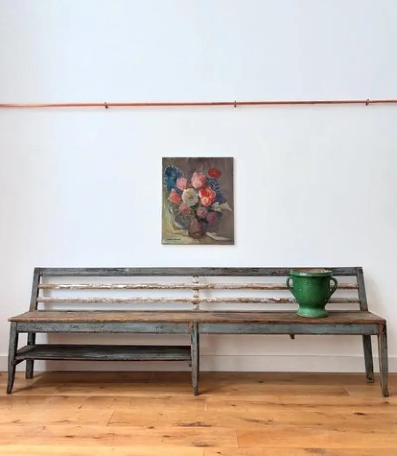Discount Pamono 19th Century Provincial French Hall Bench