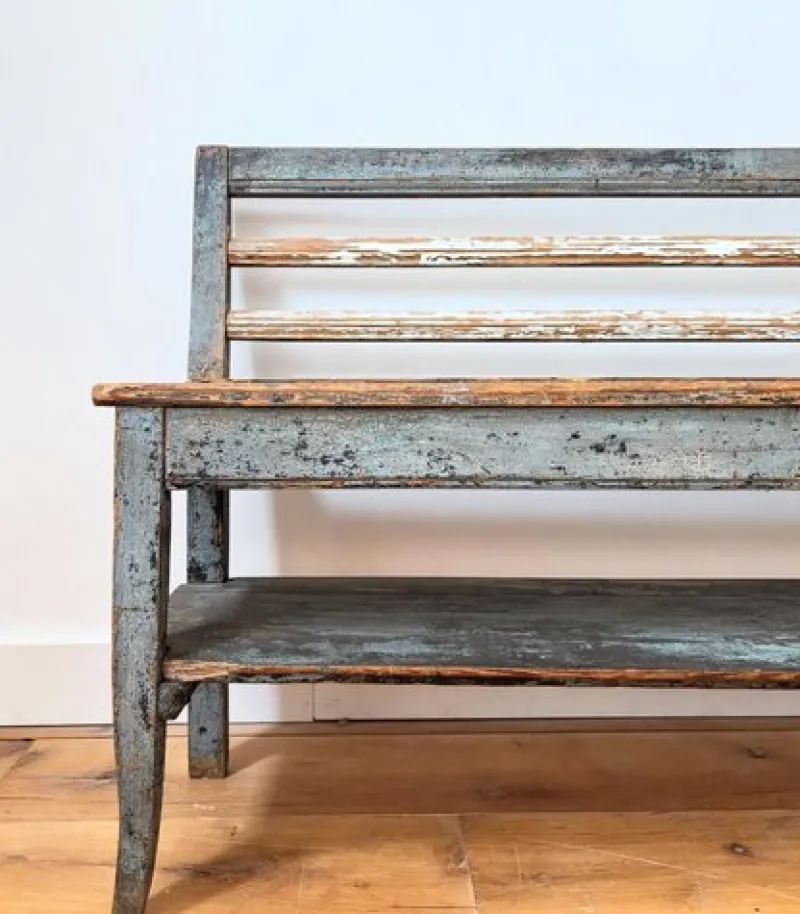 Discount Pamono 19th Century Provincial French Hall Bench
