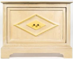 Pamono 20th Century Radiator Cover in Whitewashed and Painted Wood> Architectural Elements