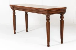Pamono 19th Century Regency English Mahogany Serving Table><noscript><img width=