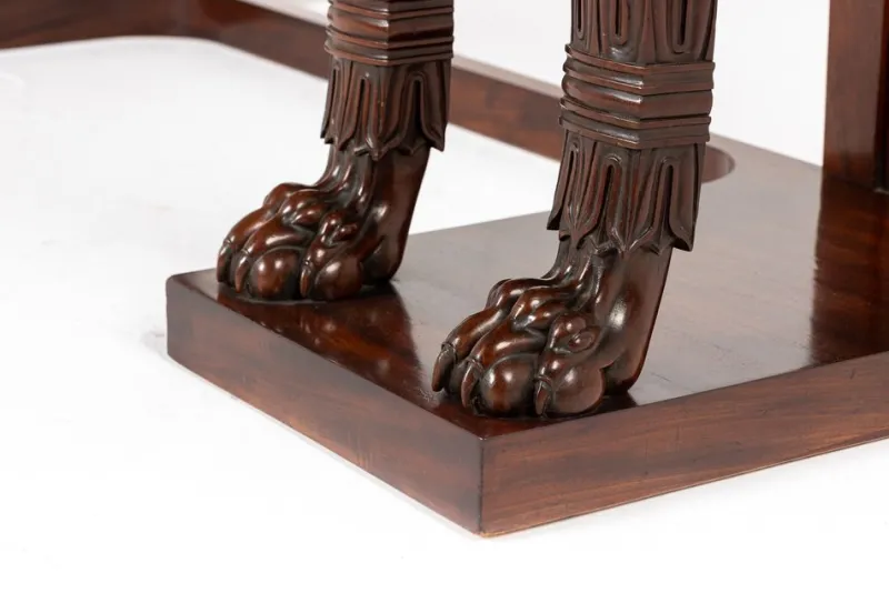 Pamono 19th Century Regency English Mahogany Serving Table> Console Tables