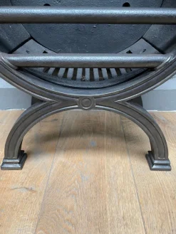 Best Pamono 19th Century Regency Style English Fire Grate in Polished Cast Iron