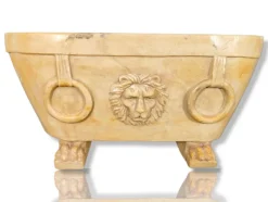 Pamono 18th Century Roman Marble Lion Bath><noscript><img width=