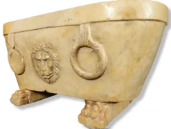 Pamono 18th Century Roman Marble Lion Bath><noscript><img width=