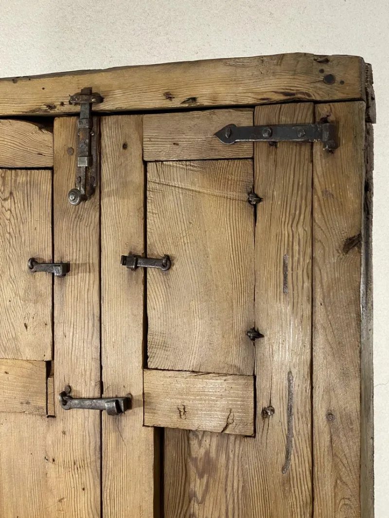 Pamono 18th Century Rustic Pine Wood Window> Architectural Elements