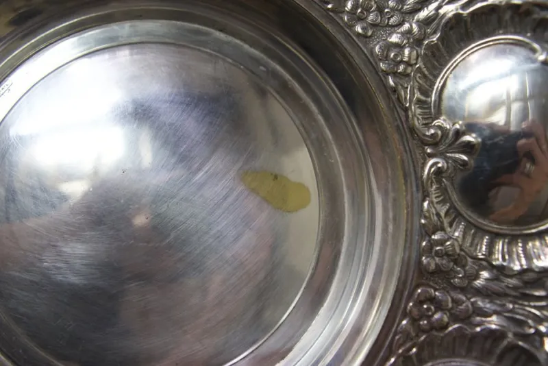 Hot Pamono 20th Century Silver-Plated Fruit Tray from Orbisa MTL, 1970s
