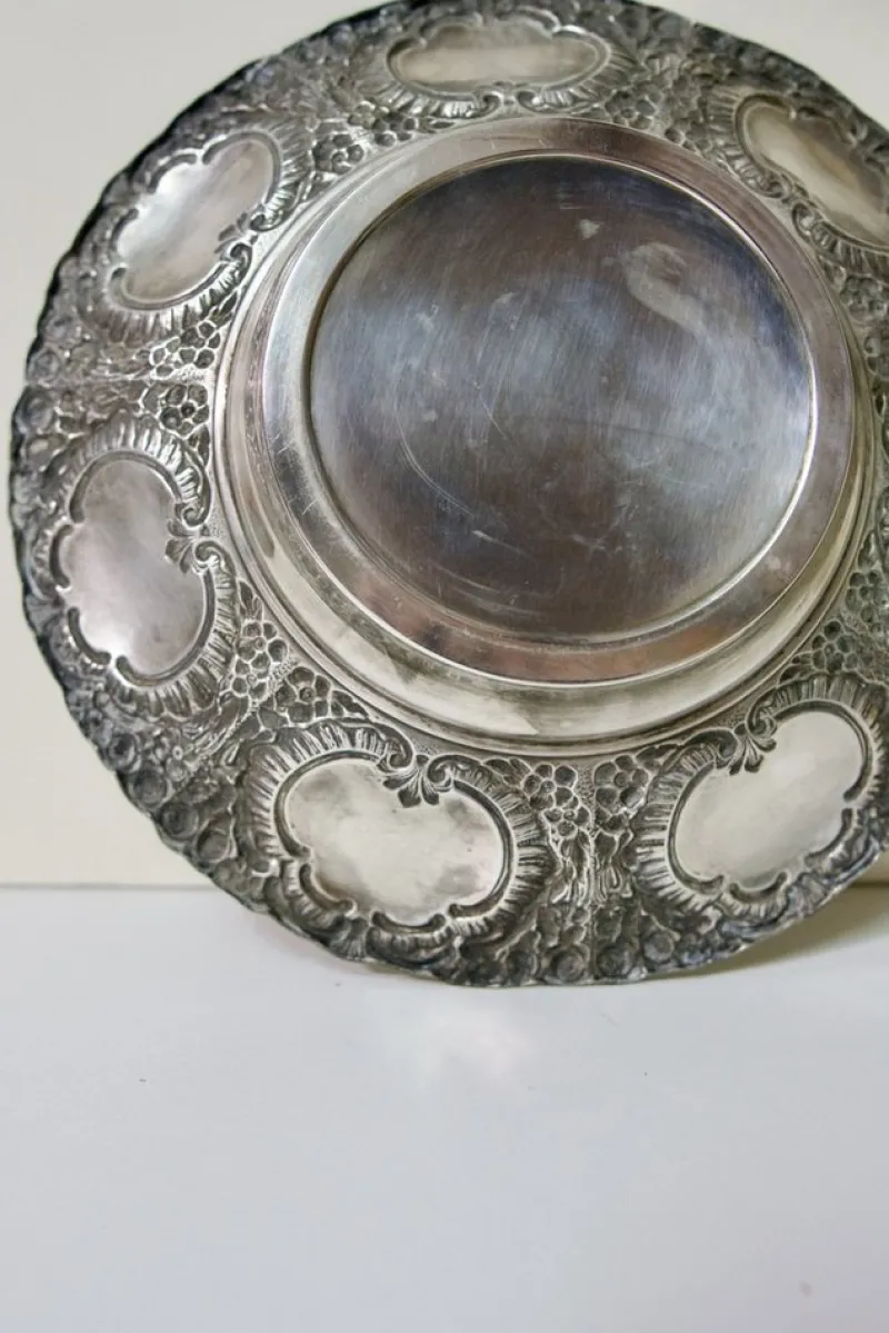 Hot Pamono 20th Century Silver-Plated Fruit Tray from Orbisa MTL, 1970s