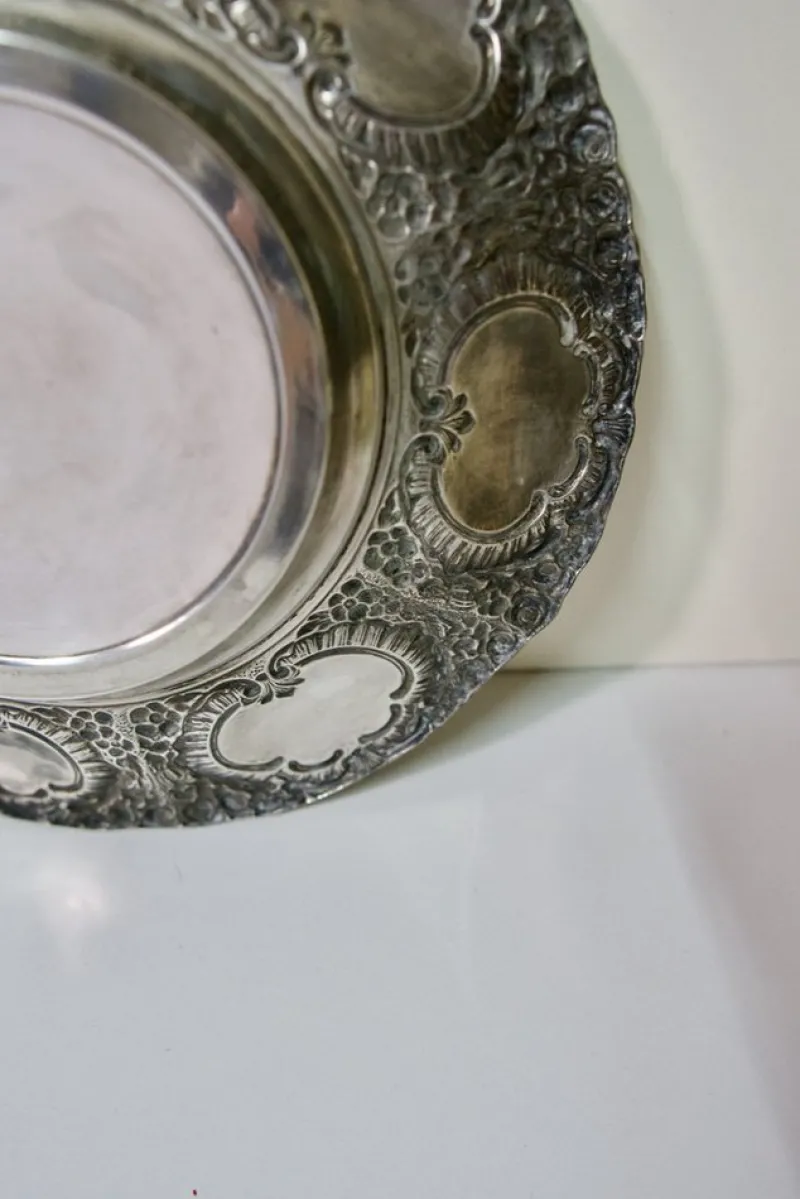 Hot Pamono 20th Century Silver-Plated Fruit Tray from Orbisa MTL, 1970s