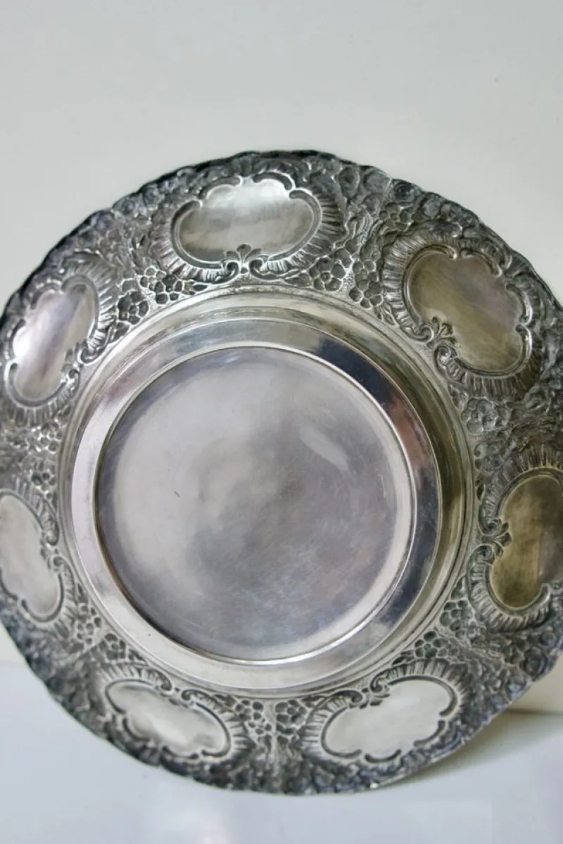 Hot Pamono 20th Century Silver-Plated Fruit Tray from Orbisa MTL, 1970s