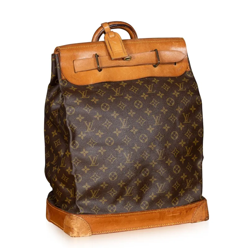 Discount Pamono 20th Century Steamer 35 Bag in Monogram Canvas from Louis Vuitton, France, 1980s