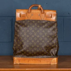 Discount Pamono 20th Century Steamer 35 Bag in Monogram Canvas from Louis Vuitton, France, 1980s