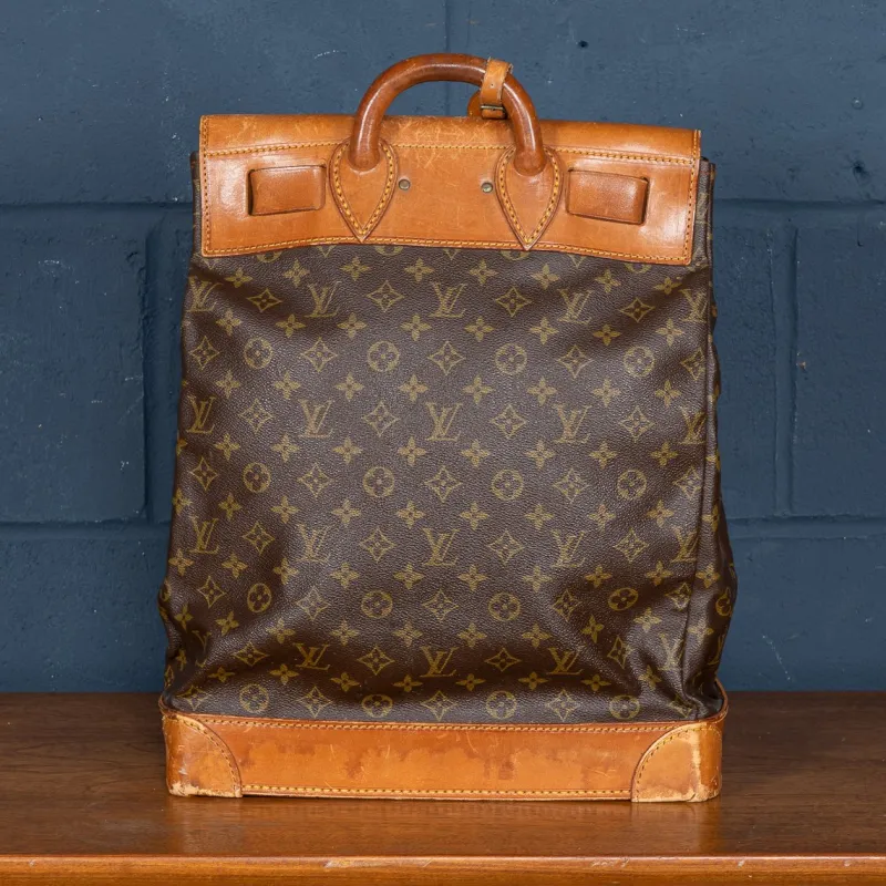 Discount Pamono 20th Century Steamer 35 Bag in Monogram Canvas from Louis Vuitton, France, 1980s