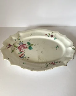 Pamono 18th Century Strasbourg Earthenware Dish> Serving Dishes