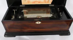 Pamono 19th Century Swiss 8 Air Gonçalo Alves Musical Box><noscript><img width=