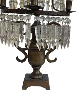 New Pamono 19th Century Table Lamp with Drop