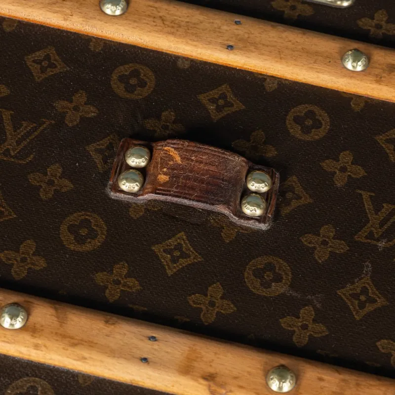 Clearance Pamono 20th Century Trunk in Monogram Canvas from Louis Vuitton, France, 1930s