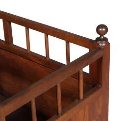 Pamono 19th Century Walnut Cradle><noscript><img width=