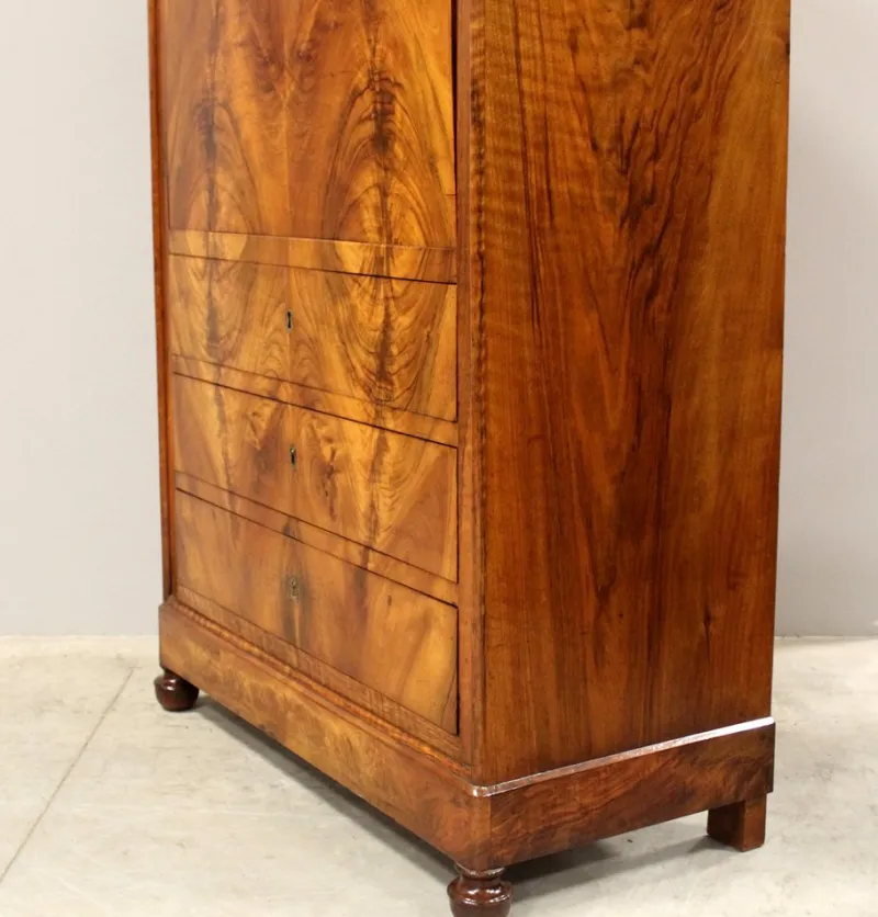 Pamono 19th Century Walnut Secretaire from Louis Philippe> Secretaires