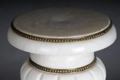 Clearance Pamono 20th Century White Marble Column