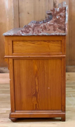 Online Pamono 19th Century Wood & Marble Vanity