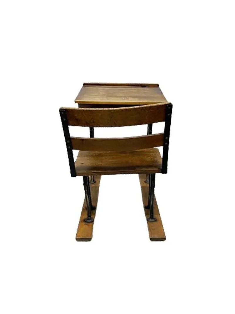 Pamono 19th Century Wooden Children's School Desk> Children's Tables