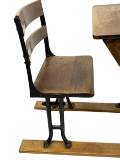 Pamono 19th Century Wooden Children's School Desk><noscript><img width=