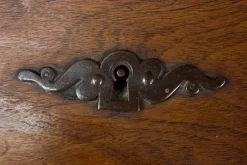 Outlet Pamono 19th Century Wooden Secretary Rustic with Flap