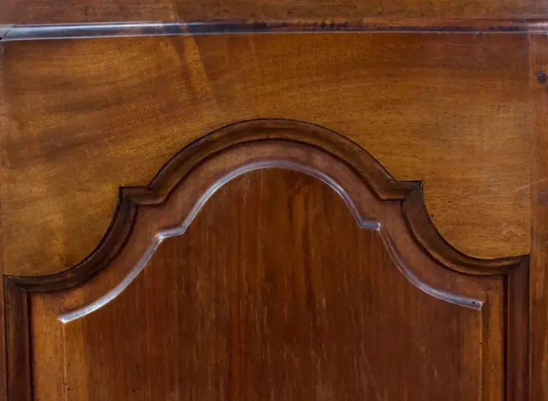 Outlet Pamono 19th Century Wooden Secretary Rustic with Flap
