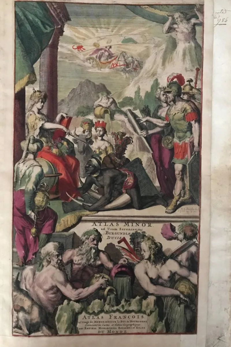 Sale Pamono 17th Century World Atlas, 1695