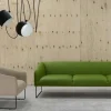 Clearance Pamono Thank Lounge Chair in Chromed Metal and Upholstery with Armrests by Quinti Sedute