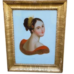 Pamono The 4 Seasons Allegories, 19th Century, Prints, Framed, Set of 4><noscript><img width=