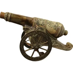 Pamono The Apple of Velay Stoneware Cannon Liqueur Bottle, 1950s> Bottles, Carafes & Jugs