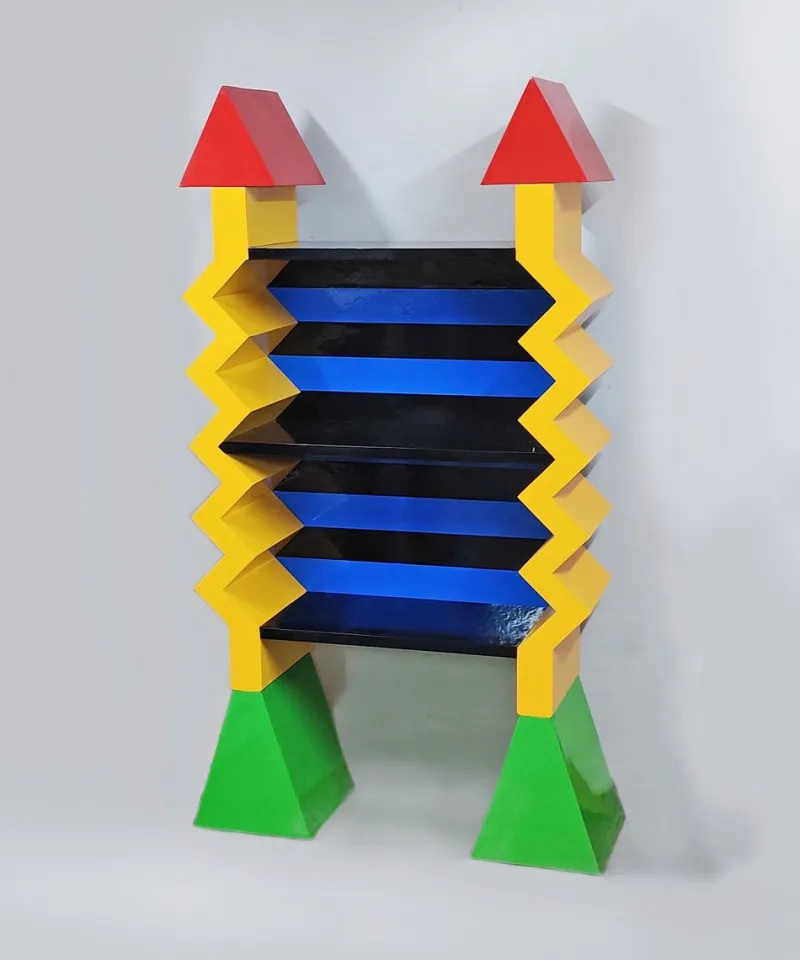 New Pamono The Arrows Bookcase by Jakob Mizrahi
