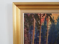 Online Pamono The Autumn Forest, 1960s, Oil on Canvas, Framed