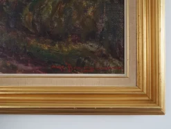 Online Pamono The Autumn Forest, 1960s, Oil on Canvas, Framed