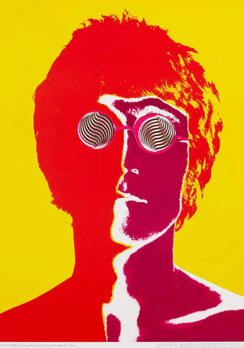 Pamono The Beatles Promotional Posters by Richard Avedon, 1967, Set of 5