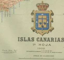 Discount Pamono The Canary Islands in 1902