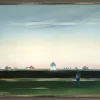 Pamono The Distance Between, Oil Painting, Framed> Minimalist