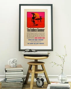 Outlet Pamono The Endless Summer Original US Film Poster by John Van Hamersveld, 1965