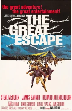 Hot Pamono The Great Escape Original Vintage US One Sheet Movie Poster, 1963