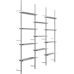 Pamono The Hypostila Shelving System by Lluis Clotet and Oscar Tusquets