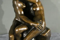 Discount Pamono The Kiss Resin Sculpture after A.Rodin, Late 20th Century