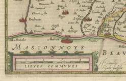 Pamono The Principality of Dombes by Jan Jansson, 1636><noscript><img width=