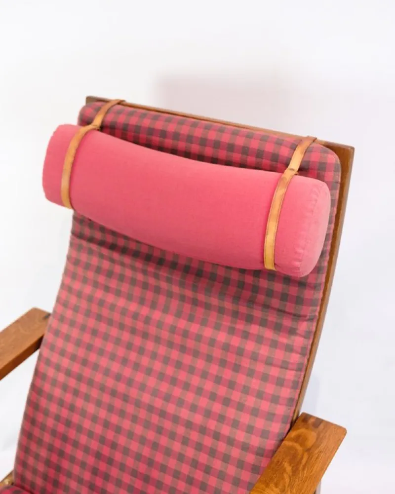 Best Pamono The Sled Chair in Oiled Oak by Børge Mogensen, 1960s