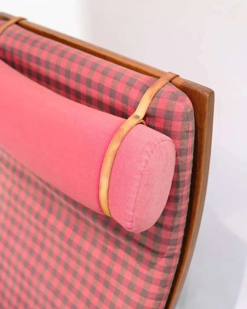 Best Pamono The Sled Chair in Oiled Oak by Børge Mogensen, 1960s