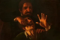 Pamono The Tooth-Puller (Il Cavadenti) - Oil on Canvas by Follower of Caravaggio Late 17th Century> Old Masters