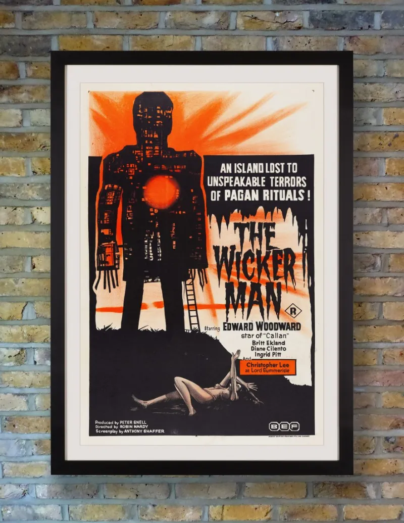 Pamono The Wicker Man Movie Poster, Australia, 1974> Posters|Wall Decor