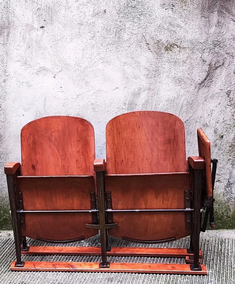New Pamono Theater Armchairs or Bench